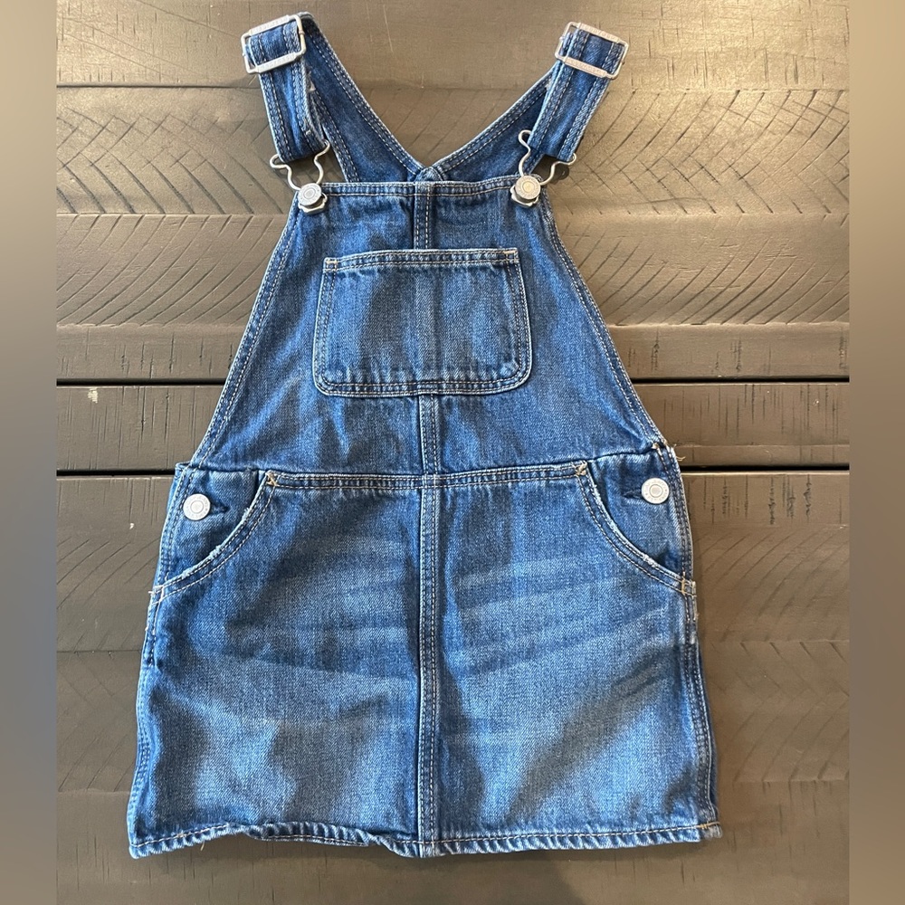Gap overalls dress.